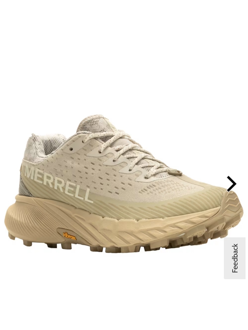 Merrell Agility Peak 5 women oyster/moonbeam US 8 NWT